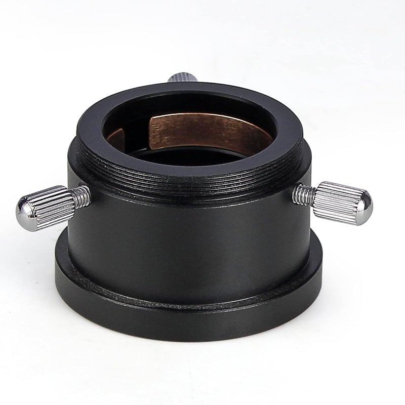Celticbird محول تلسكوب 1.25" M42x0.75 إلى محول 1.25 بوصة مع براغي تثبيت مزدوجة وحلقة ضغط - Image 3